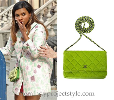 mindy project chanel bags